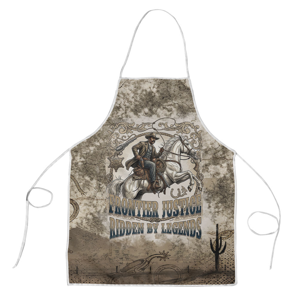 Bass Reeves Legend Black Cowboy Apron Western Legend Vintage - Legend Of The Frontier