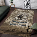 Bass Reeves Legend Black Cowboy Area Rug Western Legend Vintage - Legend Of The Frontier