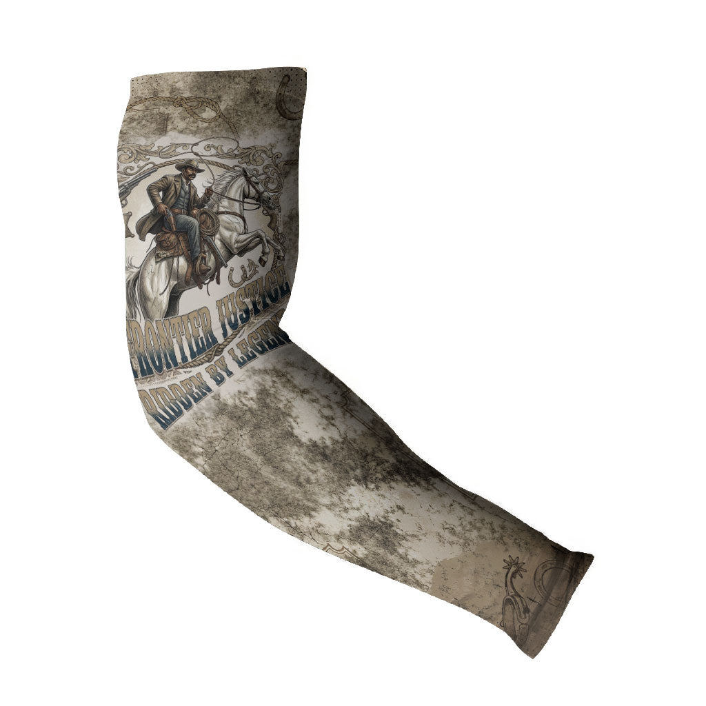 Bass Reeves Legend Black Cowboy Arm Sleeves Western Legend Vintage - Legend Of The Frontier