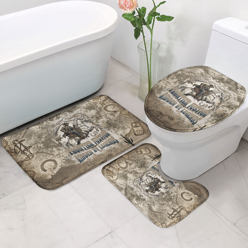 Bass Reeves Legend Black Cowboy Bathroom Set Western Legend Vintage - Legend Of The Frontier