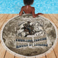 Bass Reeves Legend Black Cowboy Beach Blanket Western Legend Vintage - Legend Of The Frontier