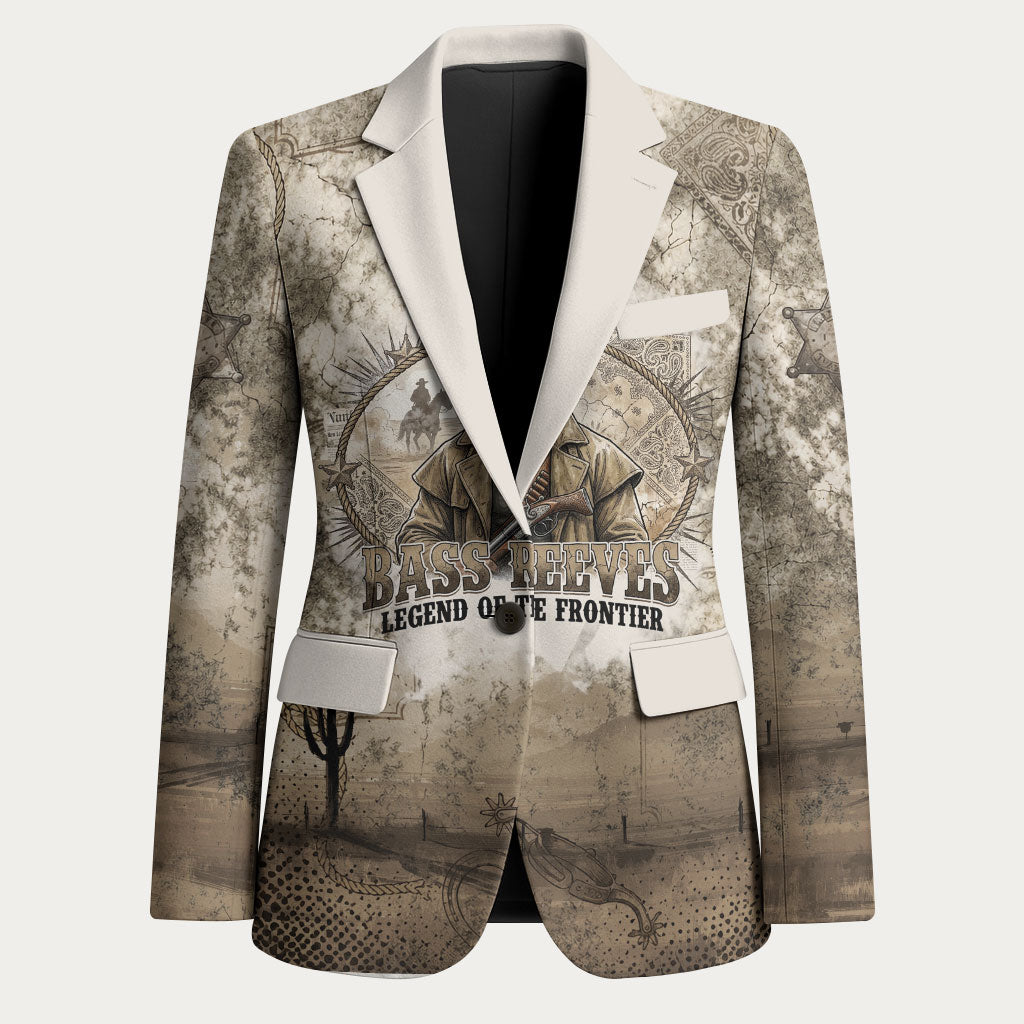 Bass Reeves Legend Black Cowboy Blazer Western Legend Vintage - Legend Of The Frontier