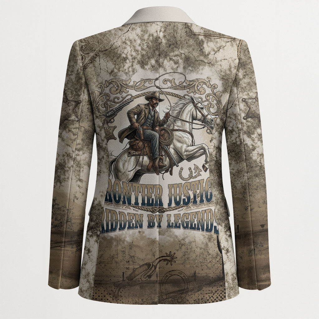 Bass Reeves Legend Black Cowboy Blazer Western Legend Vintage - Legend Of The Frontier