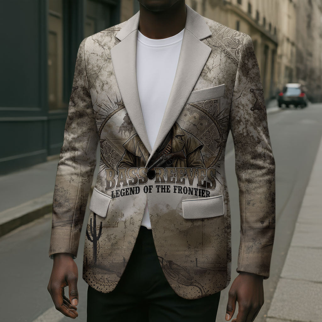 Bass Reeves Legend Black Cowboy Blazer Western Legend Vintage - Legend Of The Frontier