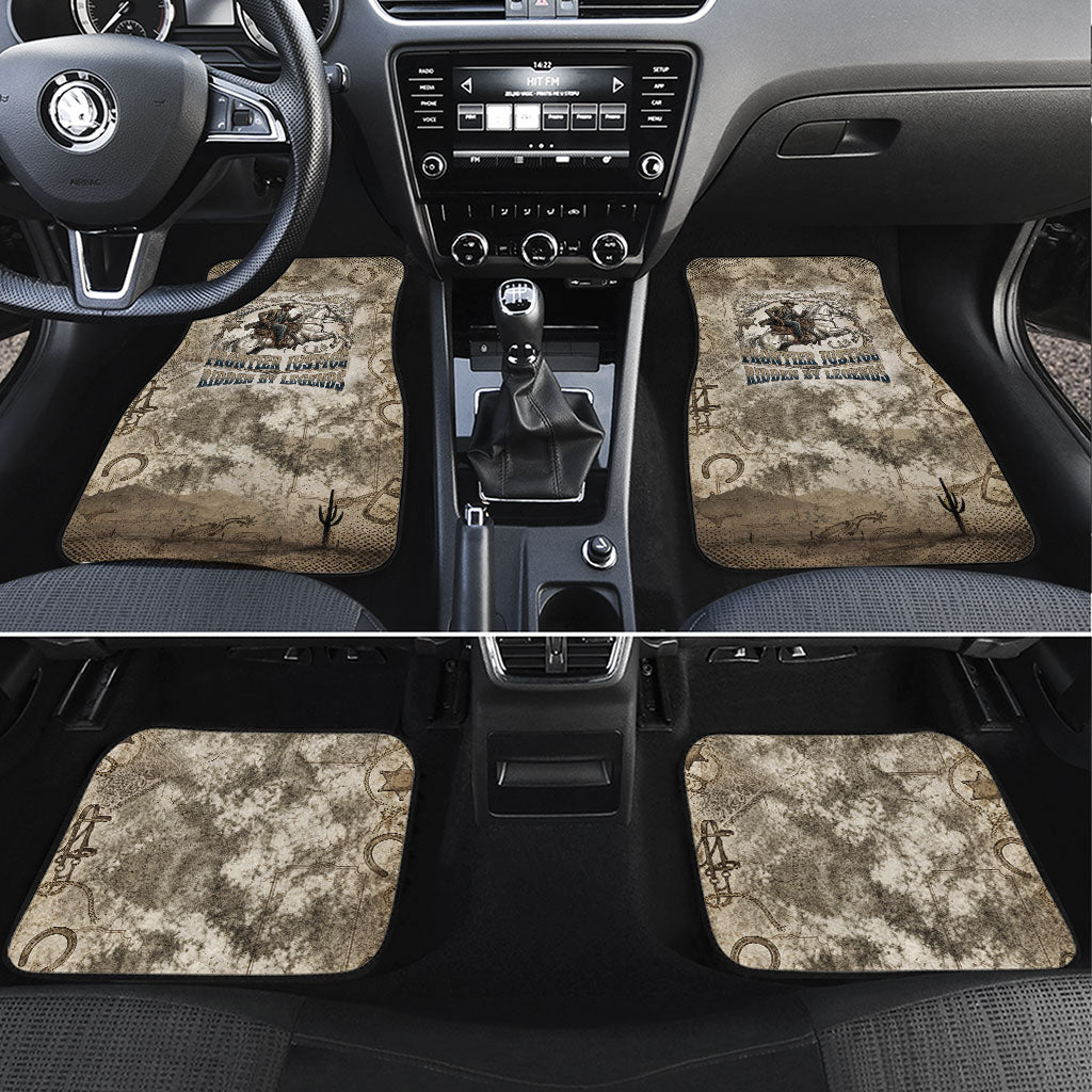 Bass Reeves Legend Black Cowboy Car Mats Western Legend Vintage - Legend Of The Frontier