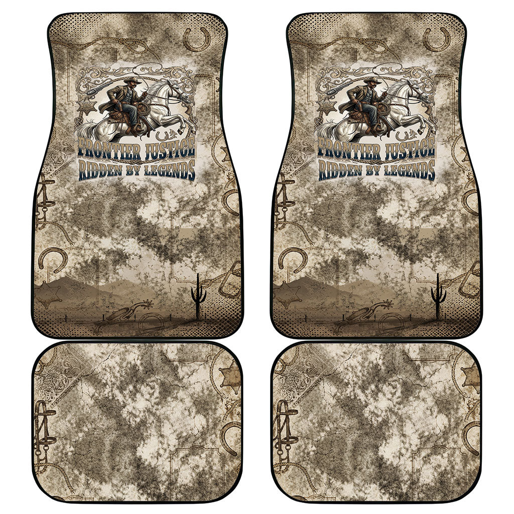 Bass Reeves Legend Black Cowboy Car Mats Western Legend Vintage - Legend Of The Frontier