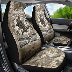 Bass Reeves Legend Black Cowboy Car Seat Cover Western Legend Vintage - Legend Of The Frontier