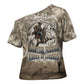 Bass Reeves Legend Black Cowboy Cross Shoulder Shirt Western Legend Vintage - Legend Of The Frontier