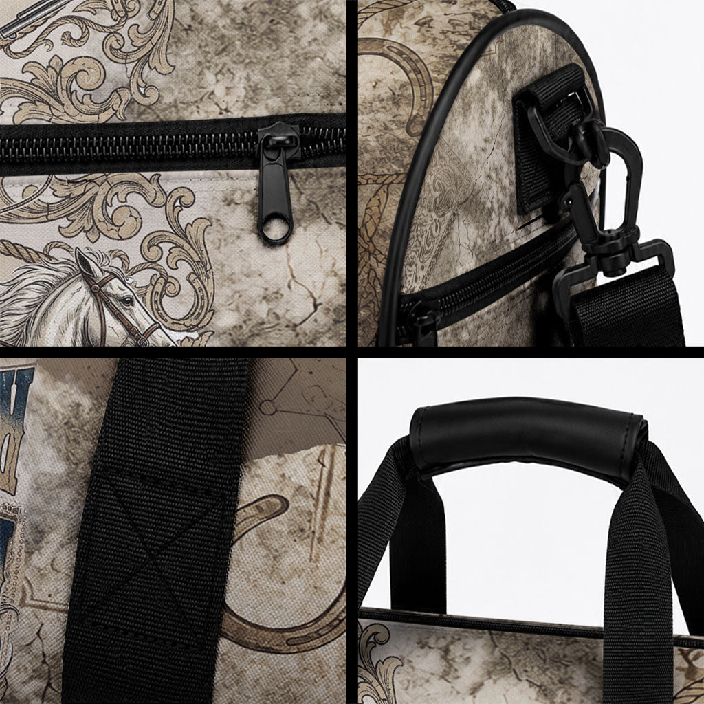 Bass Reeves Legend Black Cowboy Duffle Bag Western Legend Vintage - Legend Of The Frontier
