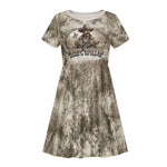 Bass Reeves Legend Black Cowboy Kid Short Sleeve Dress Western Legend Vintage - Legend Of The Frontier