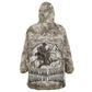 Bass Reeves Legend Black Cowboy Kid Wearable Blanket Hoodie Western Legend Vintage - Legend Of The Frontier