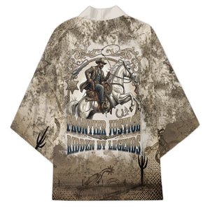 Bass Reeves Legend Black Cowboy Kimono Western Legend Vintage - Legend Of The Frontier