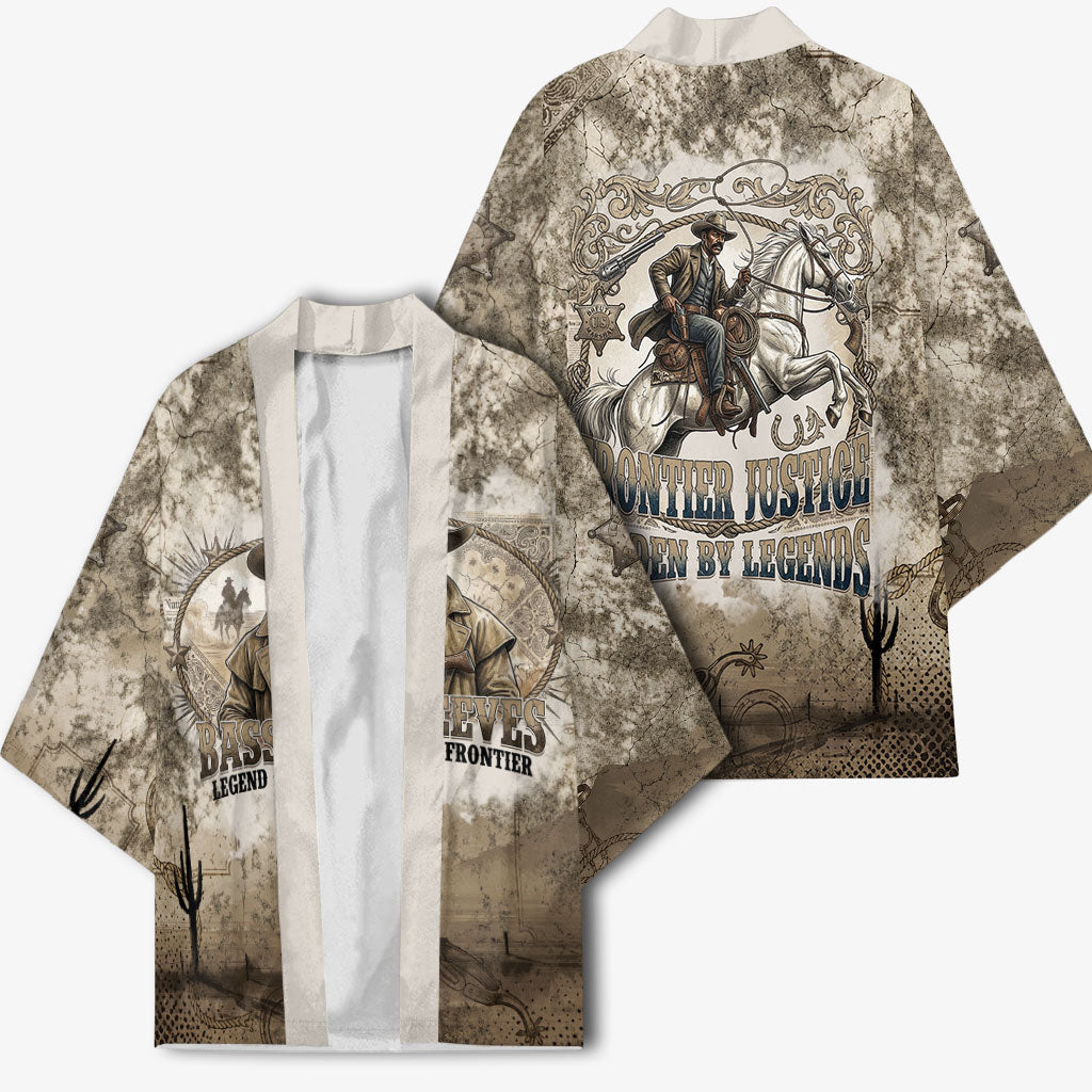 Bass Reeves Legend Black Cowboy Kimono Western Legend Vintage - Legend Of The Frontier