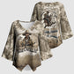Bass Reeves Legend Black Cowboy Kimono Sleeve Blouse Western Legend Vintage - Legend Of The Frontier