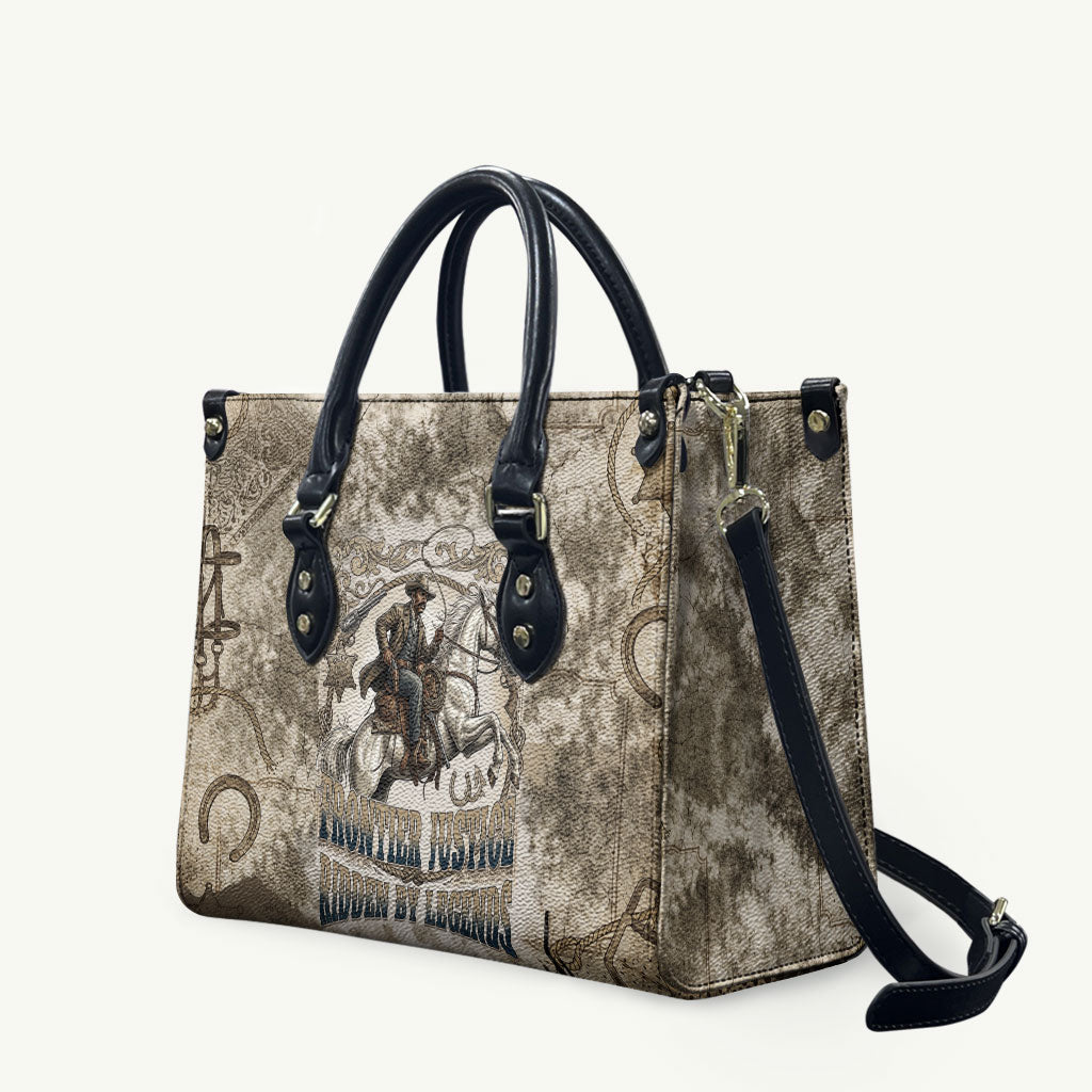 Bass Reeves Legend Black Cowboy Leather Bag Western Legend Vintage - Legend Of The Frontier