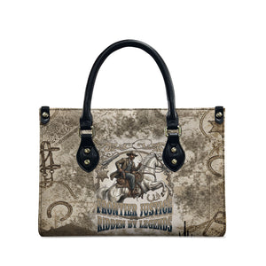 Bass Reeves Legend Black Cowboy Leather Bag Western Legend Vintage - Legend Of The Frontier