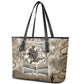 Bass Reeves Legend Black Cowboy Leather Tote Bag Western Legend Vintage - Legend Of The Frontier