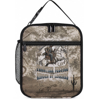 Bass Reeves Legend Black Cowboy Lunch Bag Western Legend Vintage - Legend Of The Frontier