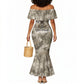 Bass Reeves Legend Black Cowboy Mermaid Dress Western Legend Vintage - Legend Of The Frontier