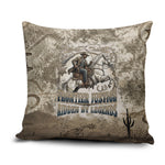 Bass Reeves Legend Black Cowboy Pillow Cover Western Legend Vintage - Legend Of The Frontier