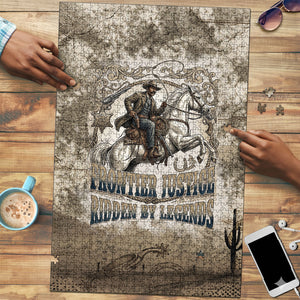 Bass Reeves Legend Black Cowboy Puzzle Western Legend Vintage - Legend Of The Frontier