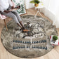 Bass Reeves Legend Black Cowboy Round Carpet Western Legend Vintage - Legend Of The Frontier