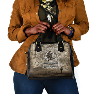 Bass Reeves Legend Black Cowboy Shoulder Handbag Western Legend Vintage - Legend Of The Frontier