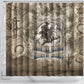 Bass Reeves Legend Black Cowboy Shower Curtain Western Legend Vintage - Legend Of The Frontier
