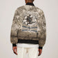 Bass Reeves Legend Black Cowboy Sleeve Zip Bomber Jacket Western Legend Vintage - Legend Of The Frontier