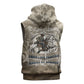 Bass Reeves Legend Black Cowboy Sleeveless Hoodie Western Legend Vintage - Legend Of The Frontier