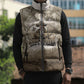 Bass Reeves Legend Black Cowboy Sleeveless Puffer Jacket Western Legend Vintage - Legend Of The Frontier