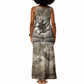 Bass Reeves Legend Black Cowboy Tank Maxi Dress Western Legend Vintage - Legend Of The Frontier