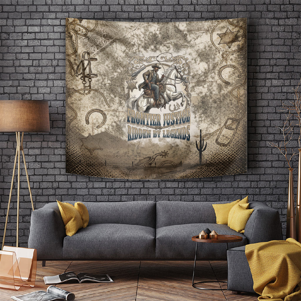 Bass Reeves Legend Black Cowboy Tapestry Western Legend Vintage - Legend Of The Frontier