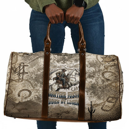 Bass Reeves Legend Black Cowboy Travel Bag Western Legend Vintage - Legend Of The Frontier