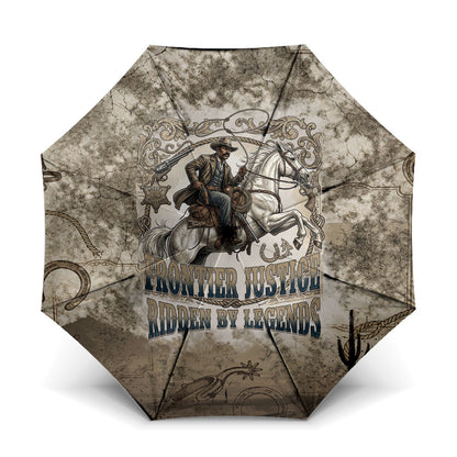 Bass Reeves Legend Black Cowboy Umbrella Western Legend Vintage - Legend Of The Frontier
