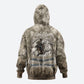 Bass Reeves Legend Black Cowboy Zip Hoodie Western Legend Vintage - Legend Of The Frontier