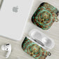 Horus Eye of Ra AirPods Case Golden Falcon Ancient Egyptian Symbol in Futuristic