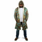 Horus Eye of Ra Cloak Golden Falcon Ancient Egyptian Symbol in Futuristic
