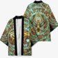 Horus Eye of Ra Kimono Golden Falcon Ancient Egyptian Symbol in Futuristic