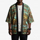 Horus Eye of Ra Kimono Golden Falcon Ancient Egyptian Symbol in Futuristic