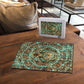 Horus Eye of Ra Puzzle Golden Falcon Ancient Egyptian Symbol in Futuristic