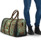Horus Eye of Ra Travel Bag Golden Falcon Ancient Egyptian Symbol in Futuristic