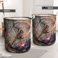 Horus Behdety Warrior Laundry Basket with Falcon Mask and Spear Ancient Egyptian Combat