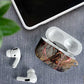 Horus Behdety Warrior AirPods Case with Falcon Mask and Spear Ancient Egyptian Combat