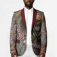 Horus Behdety Warrior Blazer with Falcon Mask and Spear Ancient Egyptian Combat