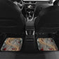 Horus Behdety Warrior Car Mats with Falcon Mask and Spear Ancient Egyptian Combat