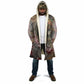 Horus Behdety Warrior Cloak with Falcon Mask and Spear Ancient Egyptian Combat