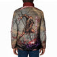 Horus Behdety Warrior Padded Jacket with Falcon Mask and Spear Ancient Egyptian Combat