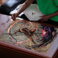 Horus Behdety Warrior Puzzle with Falcon Mask and Spear Ancient Egyptian Combat
