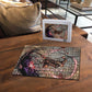 Horus Behdety Warrior Puzzle with Falcon Mask and Spear Ancient Egyptian Combat